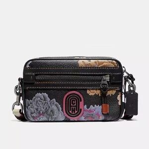 Coach Academy Crossbody with Kaffe Fassett Print